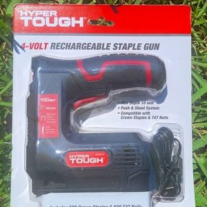 Staple gun cordless rechargeable